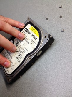 hard disk drive; data security
